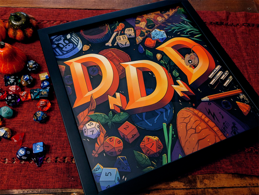 Dinner & Dungeons & Dragons Merch!