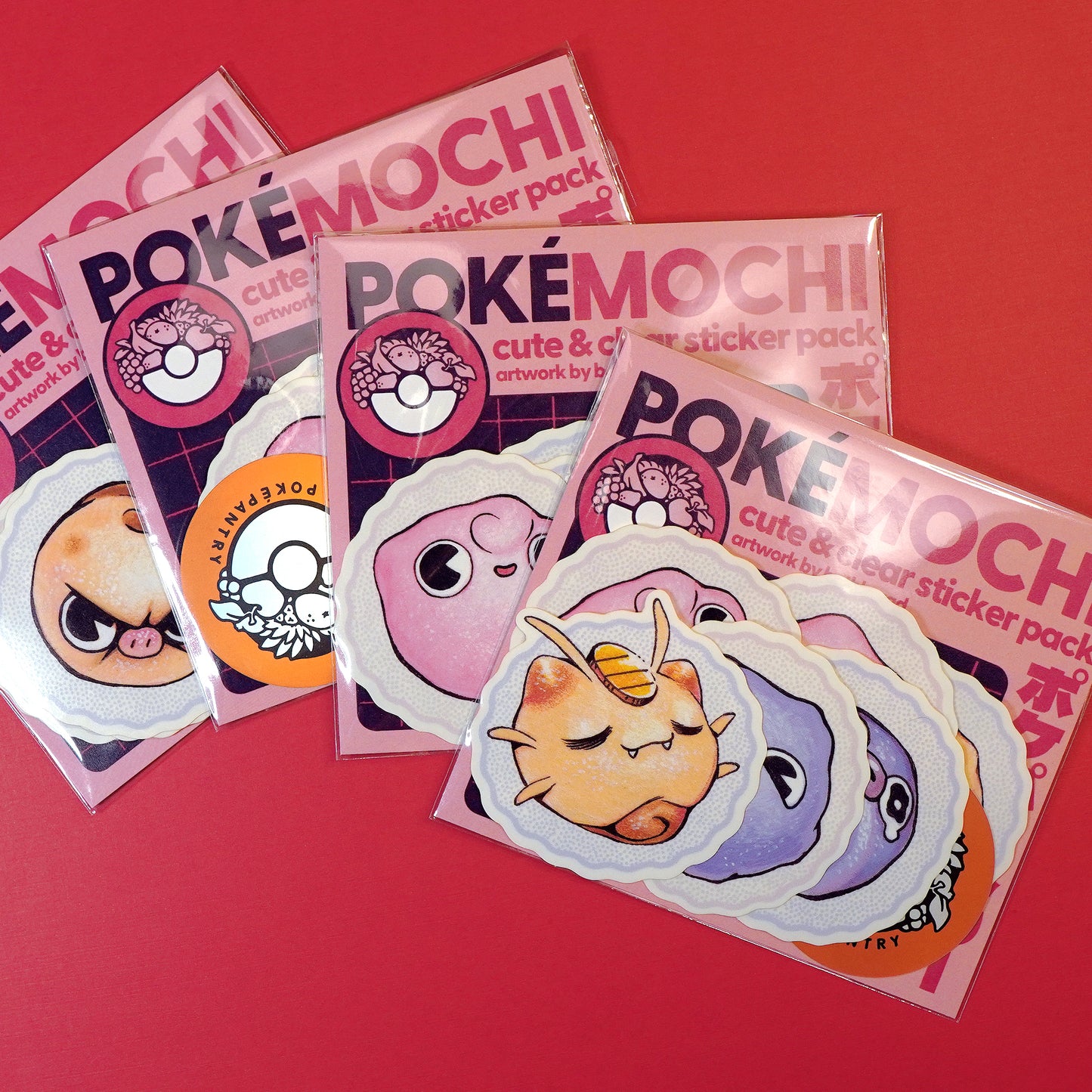 PokéMochi Sticker Pack