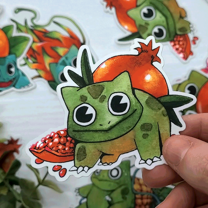 PokéPantry Starter Sticker Pack