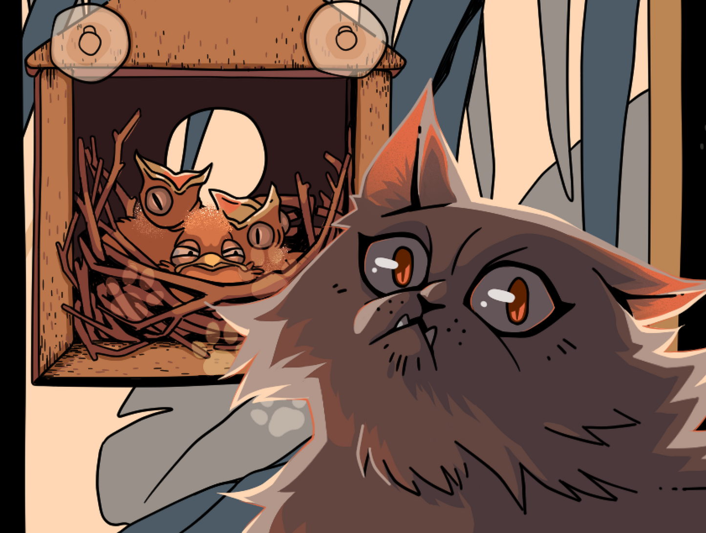 That Baby Bird Be Plottin' a Murder