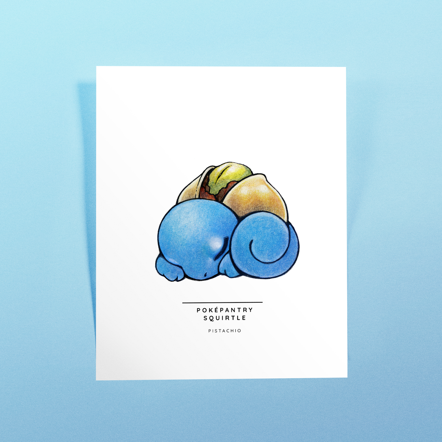 Poképantry Squirtle: Pistachio