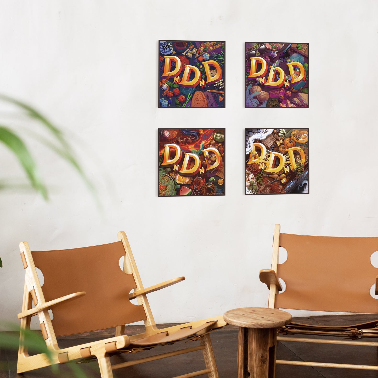All 4 DnDnD Posters Bundle