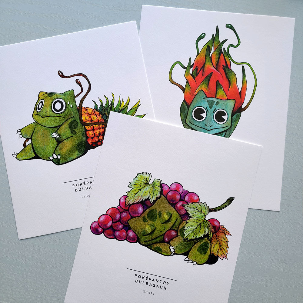 Poképantry Bulbasaur: Grapes
