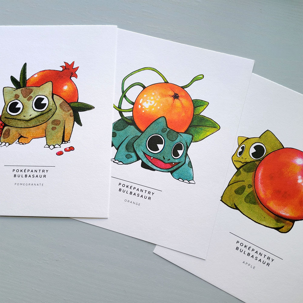 Poképantry Bulbasaur: Pomegranate