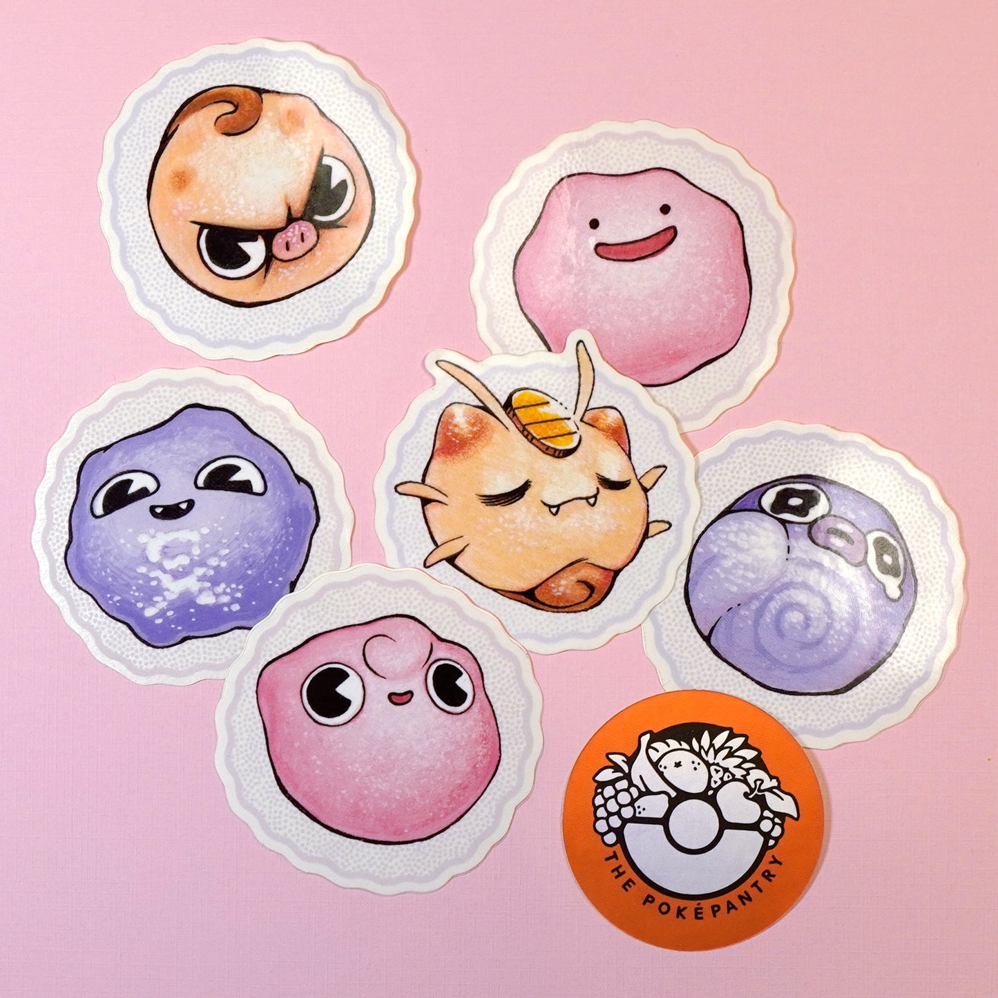 PokéMochi Sticker Pack