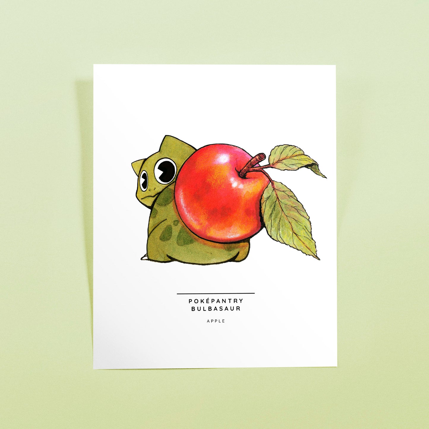 Poképantry Bulbasaur: Apple