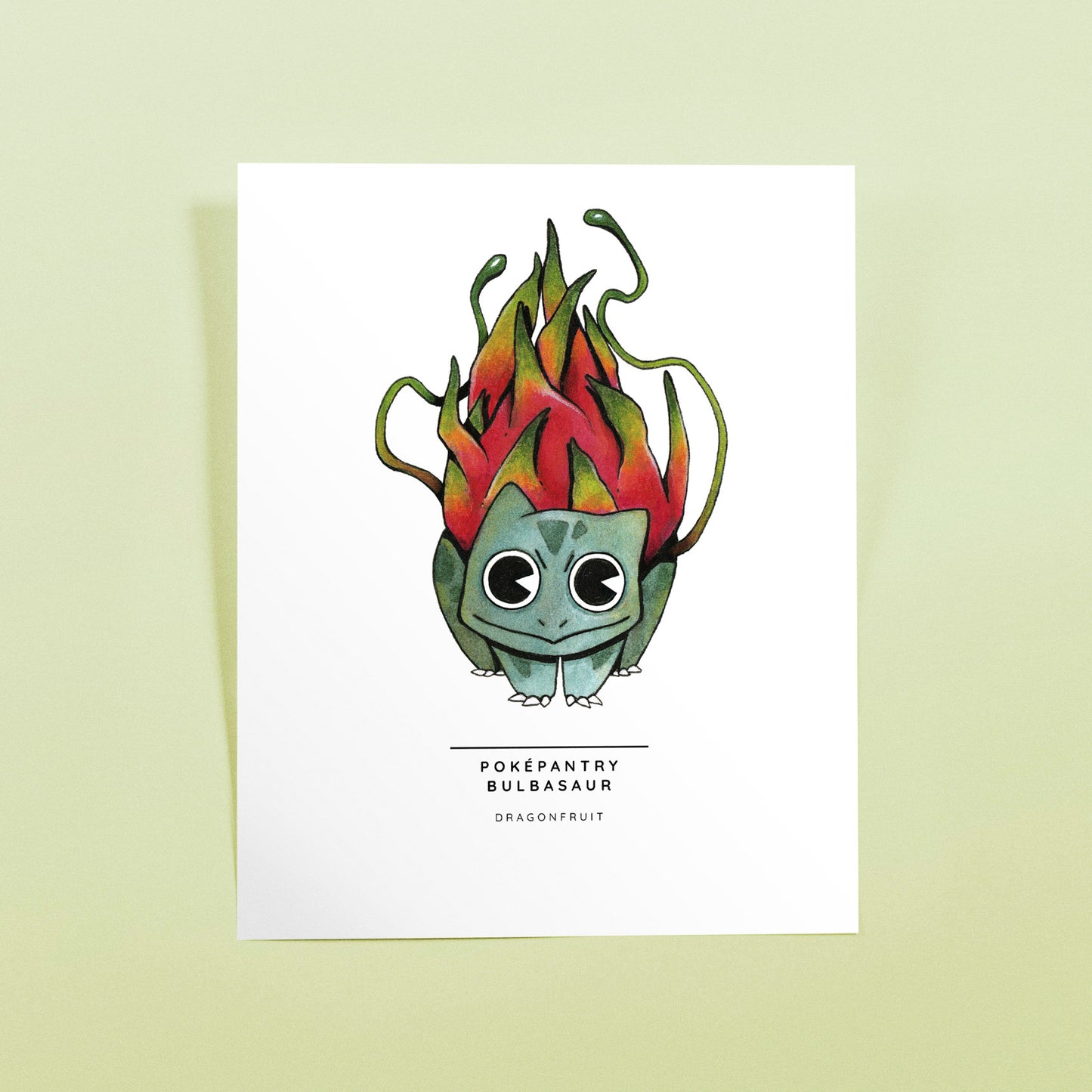 Poképantry Bulbasaur: Dragon Fruit