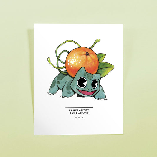 Poképantry Bulbasaur: Orange